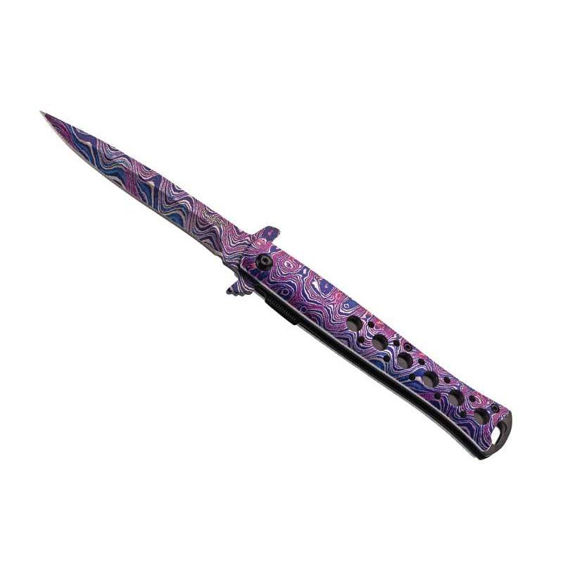 Herbertz COUTEAU HERBERTZ MULTICOLORE ALU 13CM INOX