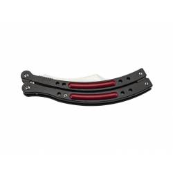 Herbertz Couteau Alu Noir/Rouge 14 cm Inox - Image 2