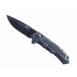 Couteau Alu Noir/Vert 13 cm...