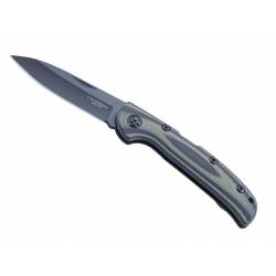 Couteau G10 Vert/Noir 11 cm...