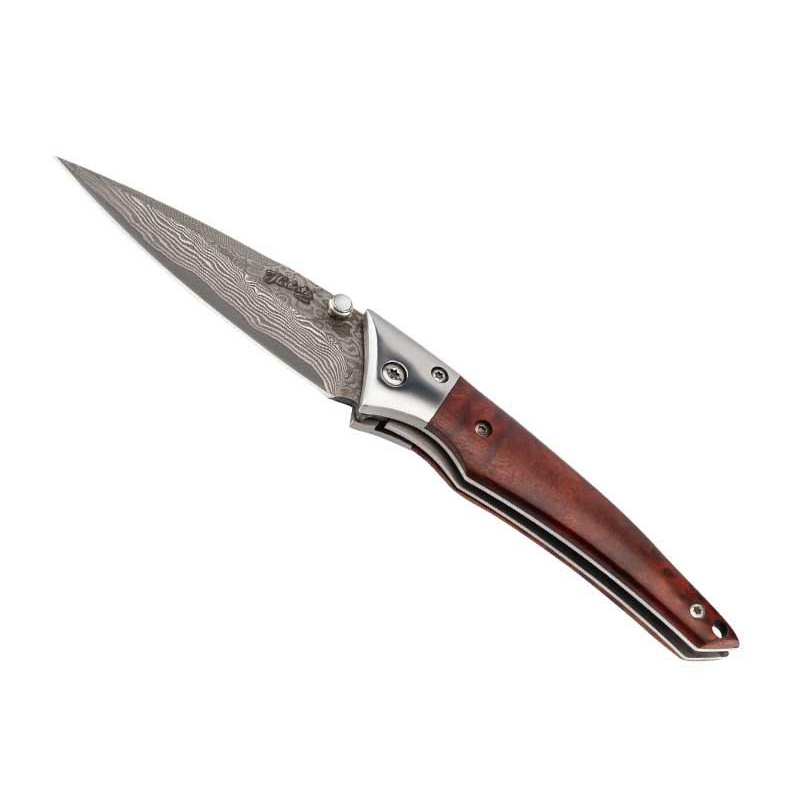 Herbertz COUTEAU HERBERTZ SELEKTION BOIS DE RACINE 10,5CM DAMAS