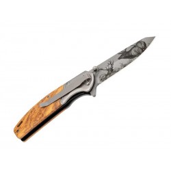 Herbertz COUTEAU HERBERTZ OLIVIER 11,5CM INOX DECOR CERFS - Image 3